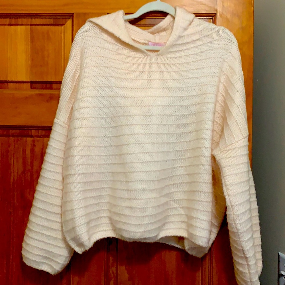 Hooded sweater